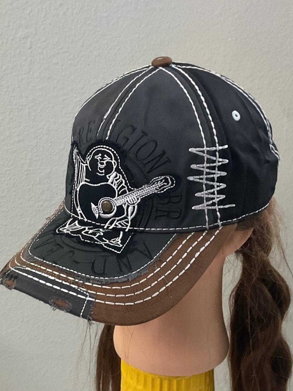 True religion Trucker hat.